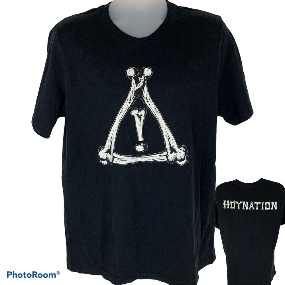 HDYNATION Flosstradamus T Shirt Electronic Music EDM DJ Trap Black Mens L Large